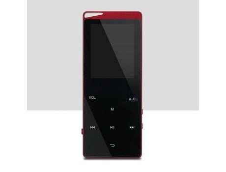 Lector de Música SLOWMOOSE Bluetooth Mp4(Rojo 16Gb)