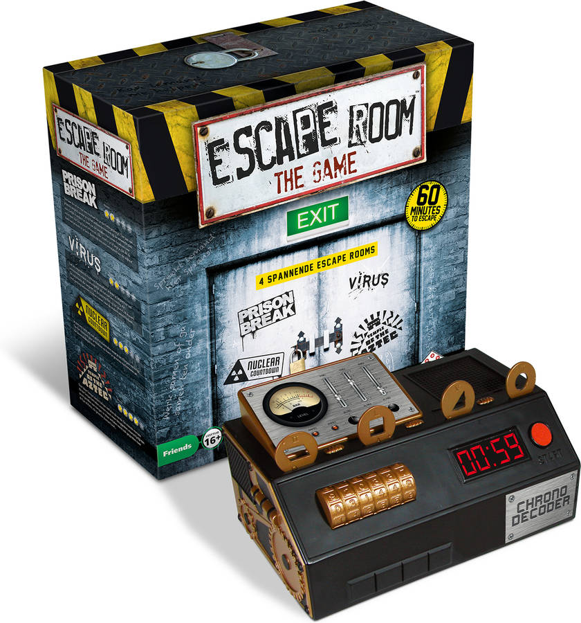 Juego de Mesa IDENTITY GAMES Escape Room El juego (Holandés - Edad Mínima: 16)