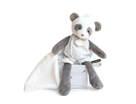 Peluche DOUDOU ET COMPAGNIE (Polyester - Gris - 26 x 14 x 9 cm)