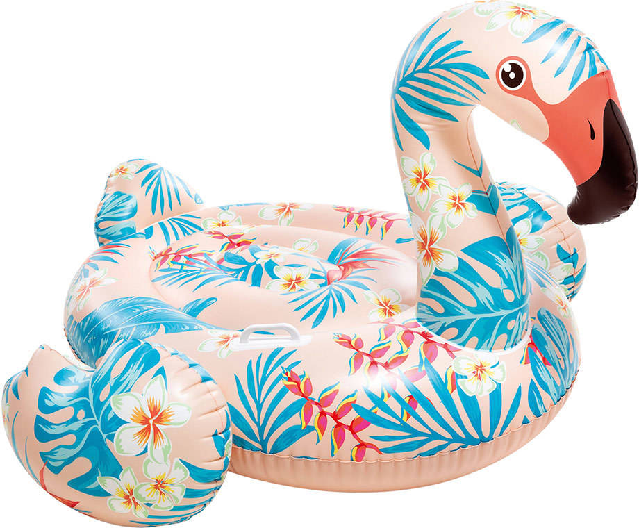 Boya Hinchable INTEX Flamingo Tropical (142x137cm)