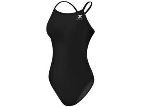 Traje de baño para Mujer TYR Durafast Elite Solid Diamondfit Negro para Natacion (34)