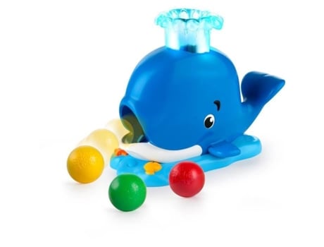 Juguete para bebés y niños, chorros de bolas, sonidos y luces, Ballena