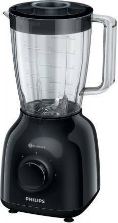 Batidora de Vaso PHILIPS HR2145/90 (500 W - 1.5 L - Negro)