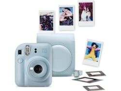 Kit Cámara Instantánea FUJIFILM Instax Mini 12 Azul