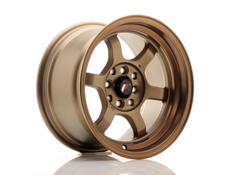 Llanta Japan Racing Jr12 15''X8,5 Et 13 4X100 4X114,3 Cb 73,1 Bronce