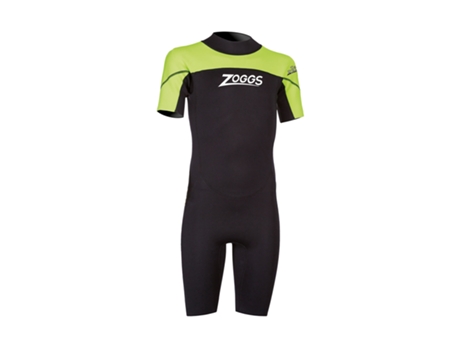 Traje de Compresión de Natación para Niño Unisex ZOGGS (M - Negro)