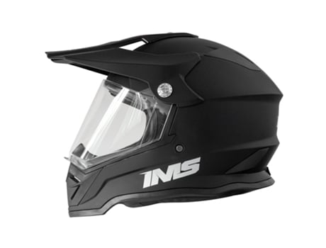 Casco IMS Motocicleta Light DS Trail C/Visera Preto Matte 53 - 54cm (XS)