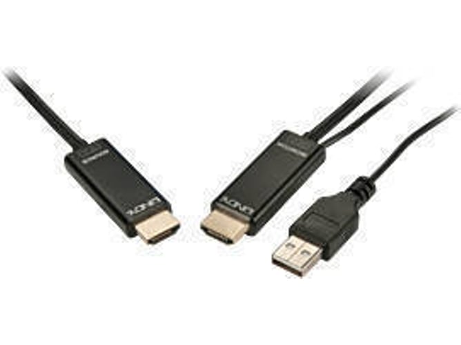 Cable HDMI LINDY (100 m - Negro)