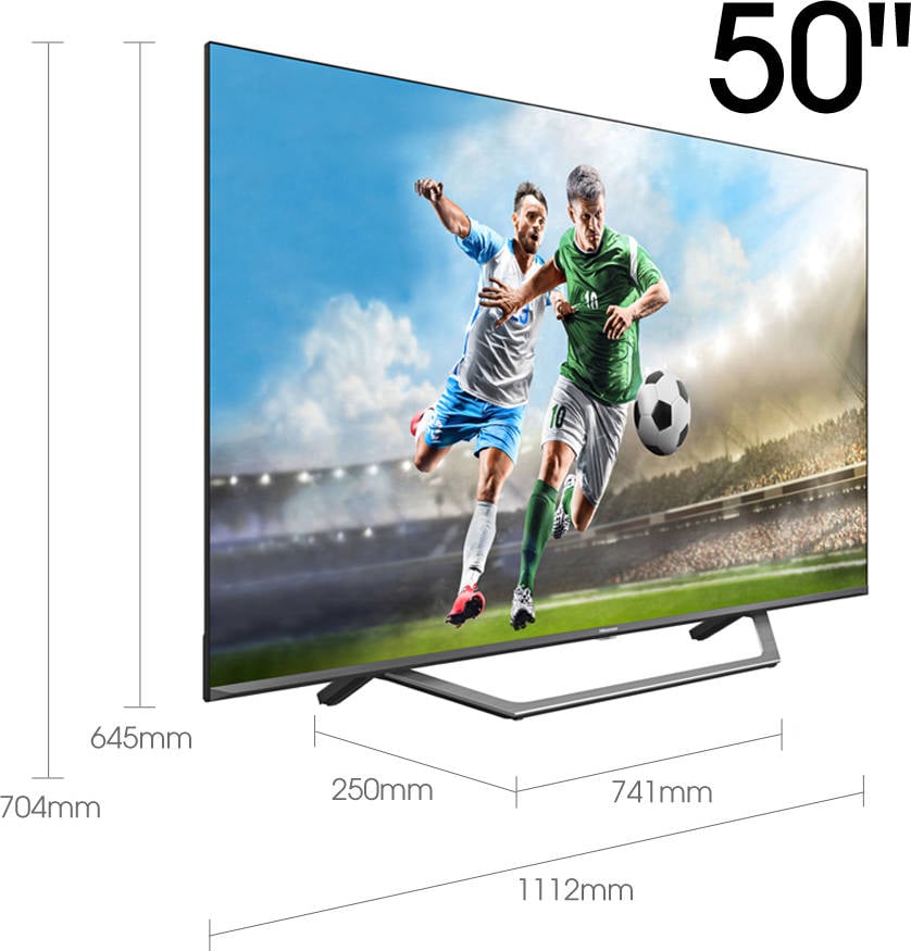 TV HISENSE 50A7500F (LED - 50'' - 127 cm - 4K Ultra HD - Smart TV)