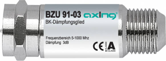 Axing Bzu 9103 atenuador de banda ancha 51000 mhz 3 db importado