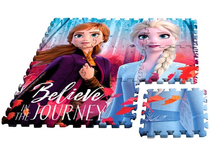 Frozen Puzle Eva 2 alfombras infantiles pared decoración del hogar unisex adulto multicolor puzzle kids 96798