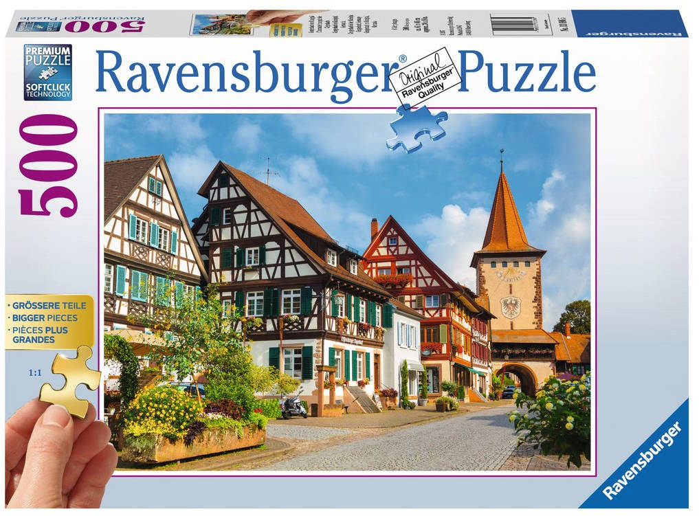 Ravensburger4005556136865 Puzle Para adultos gengenbach im kinzigtal multicolor 4005556136865 puzzle ravensburguer 500