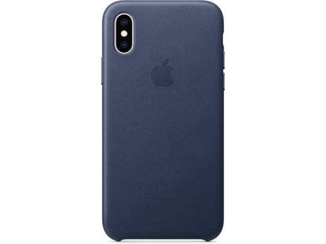 Comprar en oferta Apple Leather Case (iPhone Xs) Midnight Blue