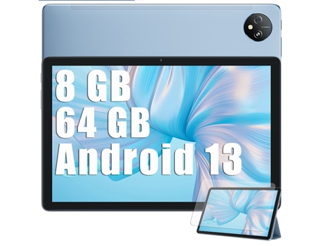 Tablet BLACKVIEW Tab 80 (10.1" - 8GB-64GB/SD 1TB - ID Facial - 5G Wifi - SIM Doble - Azul)