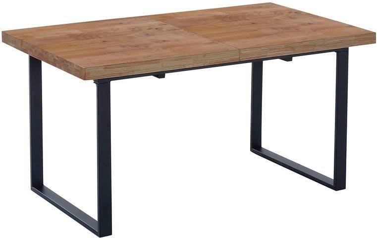 Mesa de Comedor ABECEDARIO boreal – Negro (Madera - 6 x 76 x 3 cm)