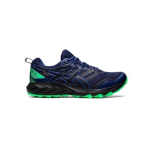 Asics Gelsonoma 6 gtx zapatillas hombre deportivas negro verde azul mariño 44