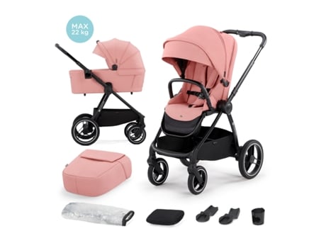 Cochecito de Bebé KINDERKRAFT Nea Rosa (2 en 1)