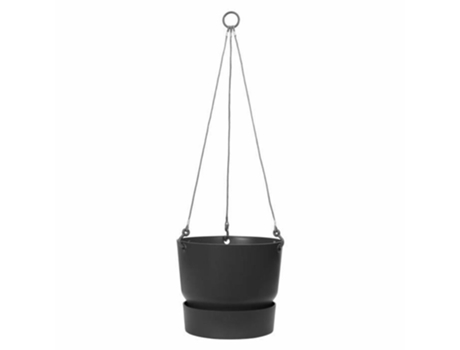 Maceta Elho Outdoor Negro Plástico (Ø 23,9 x 20,3 cm)