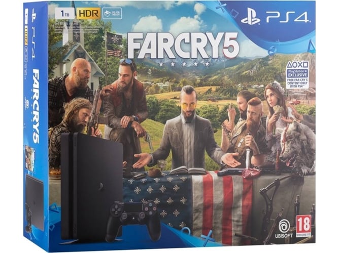 CONS. PS4 1TB E + FAR CRY 5