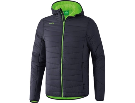 Chaqueta para Niños ERIMA Outdoor Basics (Gris y Verde - 14 ans)