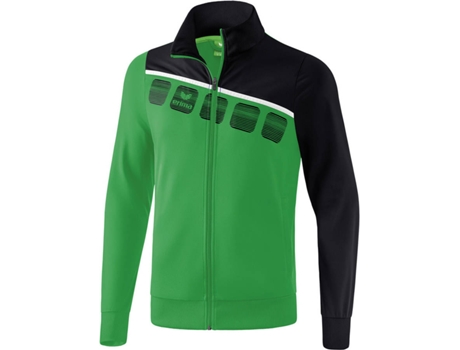 Chaqueta Polister Niños ERIMA 5-C (Verde, Negro y Blanco - 14 ans)