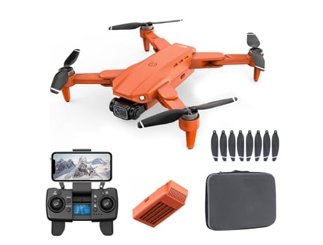 Dron LKC L900 Pro con 2 cámaras 1.2km Alcance 4K 5G 25MIN Max 7.4V 2200mAh - Naranja