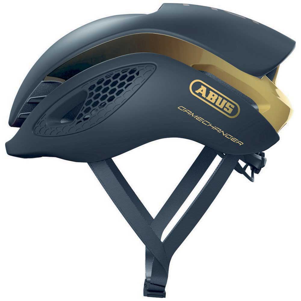 Abus Gamechanger Casco de ciclismo contrarreloj ventilación para hombre y mujer negro talla estrada