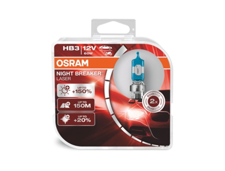 Kit 2 Lámparas Hcb Láser Hb3 12V60W Night Breaker® OSRAM