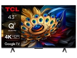 TV TCL 43C655 (QLED - 43'' - 109 cm - 4K Ultra HD - Smart TV)