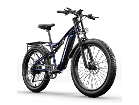 Bicicleta eléctrica SHENGMILO MX03 Motor de 1000W Batería de 17,5Ah Pantalla LCD de engranaje de 7 velocidades 40Km/H