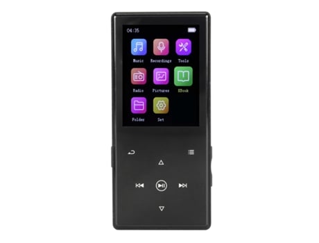 Reproductor MP3/MP4 Bluetooth SMANDY MP01 1.8Inch 64G (Negro)