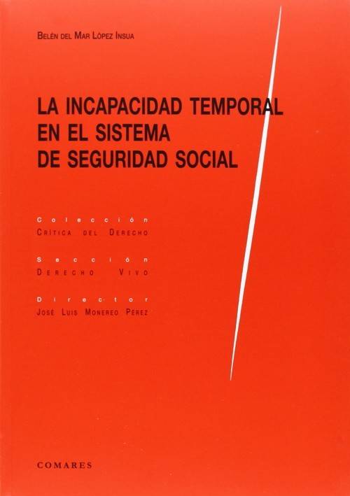 Libro Incapacidad Temporal en el sistema seguridad social del mar insua español