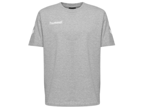 Camiseta de Hombre para Fútbol HUMMEL Go Algodón Gris (14)