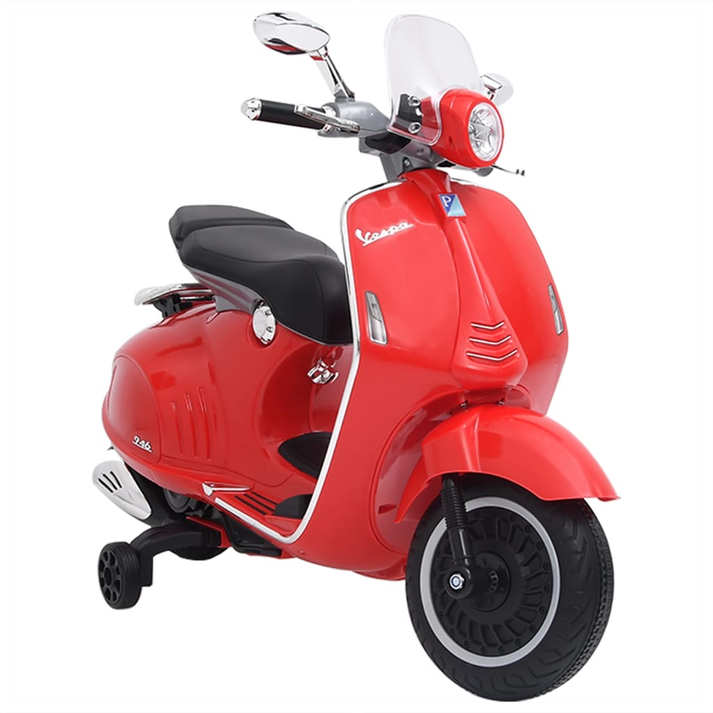 Vespa De Motocicleta juguete gts300 rojo vidaxl para niños