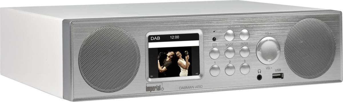 Imp Dabman I450 weißsilber radio