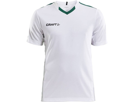 Camiseta de Hombre para Fútbol CRAFT Progress Contrast Verde (S)