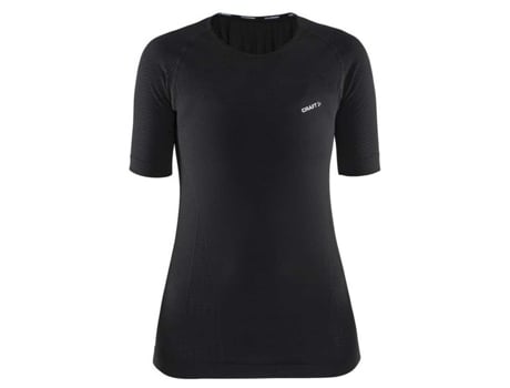 Camiseta de Mujer para Running CRAFT Cool Intensity Rn Negro (L)