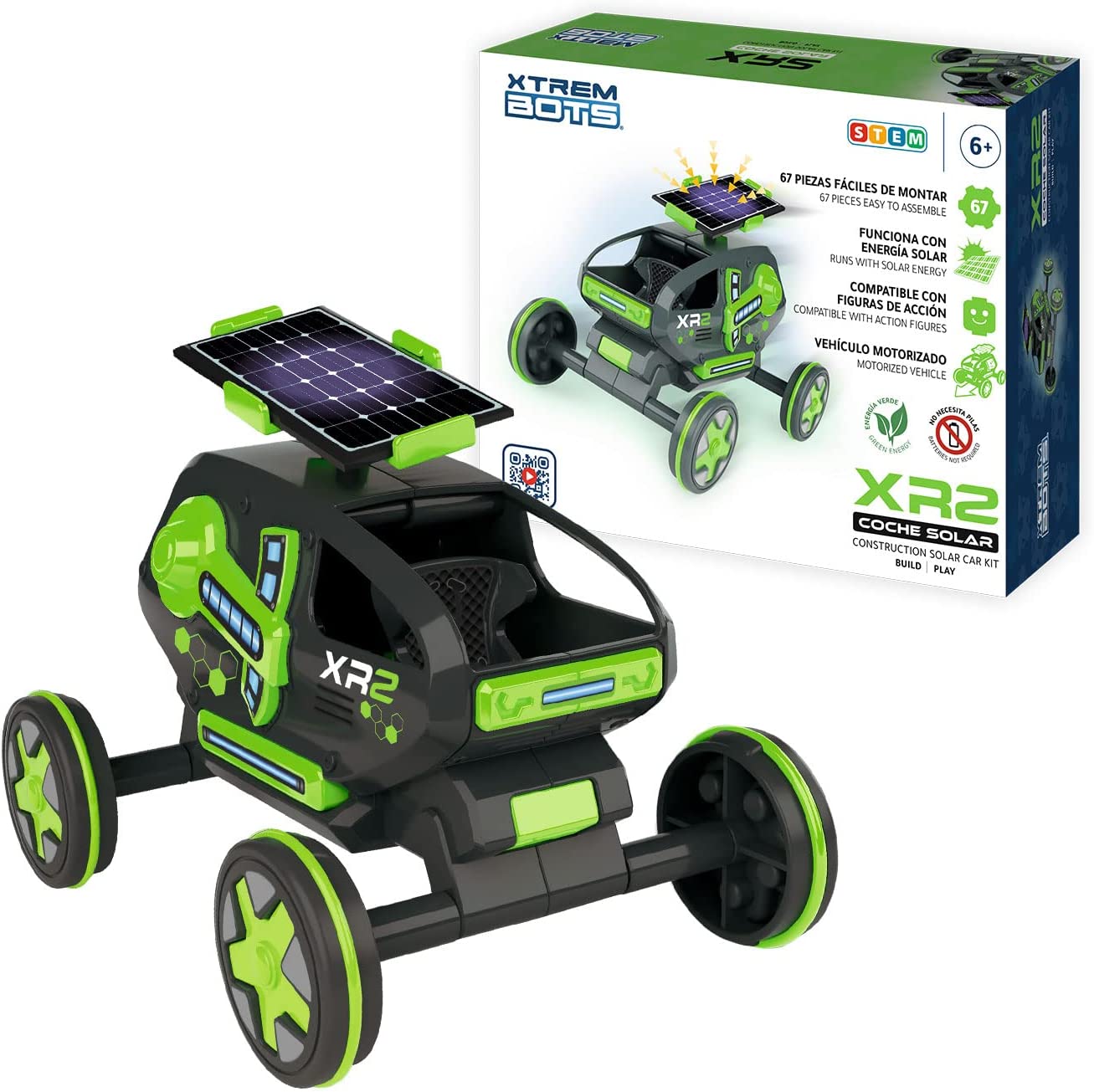 Coche XTREM BOTS XR2 Solar (Edad Mínima: 6 Años)