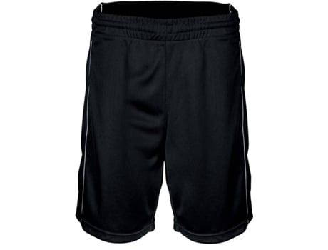 Pantalones Cortos para Niño PROACT Baloncesto Negro (6/8 años)