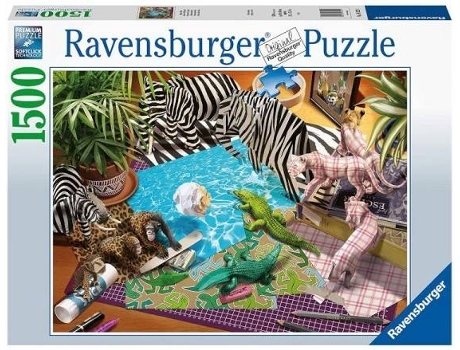 Puzzle Ravensburger Iberica aventura de origami edad 14 anos 1500