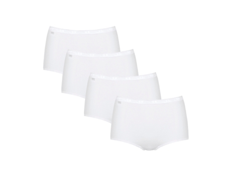 Juego de 4 calzoncillos de mujer SLOGGI Basic + Maxi 60