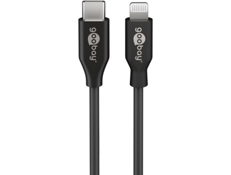 Cable Lightning GOOBAY Negro