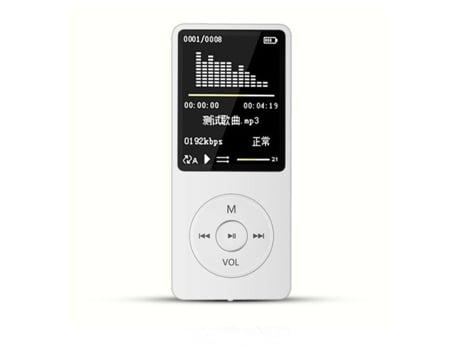 Reproductor MP3 MP4 Con Pantalla Táctil De 1,8 Pulgadas, Reproductor De  Música HiFi, Bluetooth 5,0, Compatible Con Tarjeta, E Book, Walkman  Portátil Para Estudiantes Con Radio FM De 10,19 €