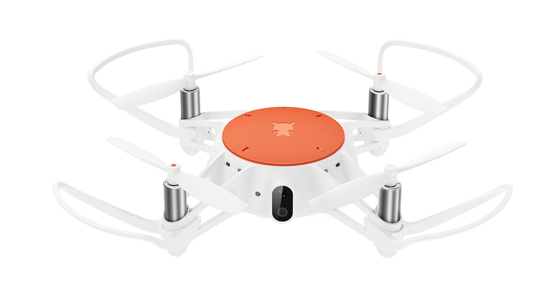 Drone XIAOMI Mi Drone Mini (HD - Autonomía: 10 min - Naranja y Blanco)