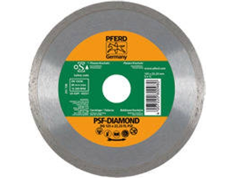 Discos de corte de diamante PFERD S Dg Fl Dg125 X (Losas y Baldosas - 6 x 2223 Fl Psf)