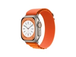 GIFT4ME Correa de Muñeca Alpine M de Poliéster de 145mm a 190mm para Apple Watch Ultra 2 Naranja