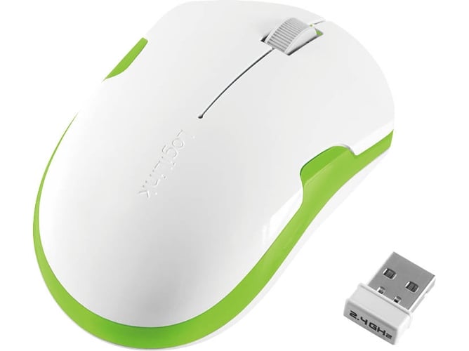 Ratón LOGILINK ID0133 (Inalámbrico - Óptico - 1200 dpi - Verde)