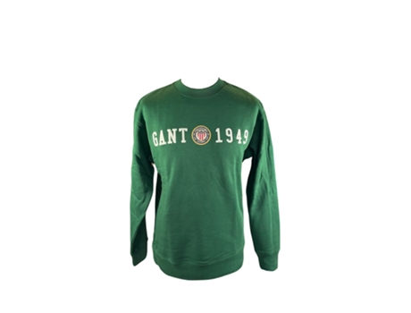 Camiseta de Hombre GANT Crest Verde (M)