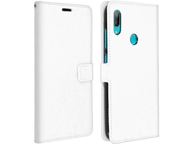 Funda Huawei Y7 2019 AVIZAR Vintage Blanco