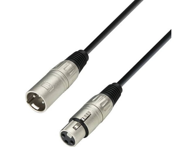 Cable De Audio adam hall 15 negro k3mmf1500 xlrhxlrm metros 3 star series